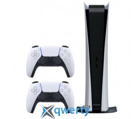 Sony Playstation 5 White 1Tb Digital Edition + DualSense (White)