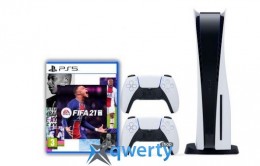 Sony Playstation 5 White 1Tb + FIFA 21 (русская версия) + DualSense (White)