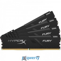 KINGSTON  HYPERX Fury Black DDR4 3600MHz 128GB (4x32) (HX436C18FB3K4/128)