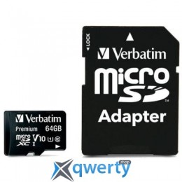 Verbatim 64GB microSDHC Class 10 (44084)