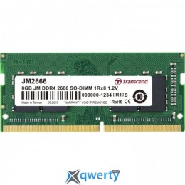 Transcend SODIMM DDR4-2666 8GB PC4-21300 (JM2666HSG-8G)