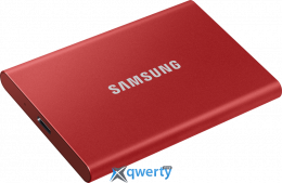 SSD USB-C 10Gbps Samsung T7 1TB Red (MU-PC1T0R/WW)