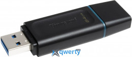 USB-A 3.2 64GB Kingston DataTraveler Exodia Black/Teal (DTX/64GB) 740617309829