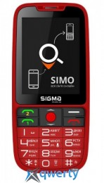 Sigma mobile Comfort 50 Elegance3 Dual Sim Black (Comf 50 Elegance3 Red)