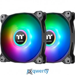 THERMALTAKE Pure Duo 12 ARGB Sync Black 2-Pack (CL-F115-PL12SW-A)