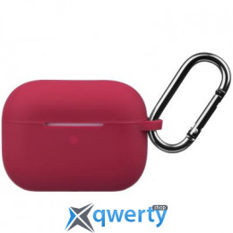 2E для Apple AirPods Pro Pure Color Silicone 2.5 мм Cherry red (2E-PODSPR-IBPCS-2.5-CHR)