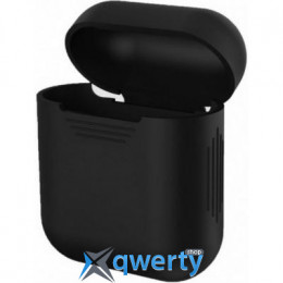 MakeFuture Apple AirPods Silicone Black (MCL-AA1/2BK)