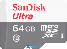 microSD SanDisk Ultra 64GB Class 10 (SDSQUNR-064G-GN3MN)