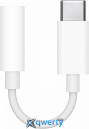 Apple Adapter USB-C to Headphone Jack (MU7E2ZM/A) (A2155) 190198886866