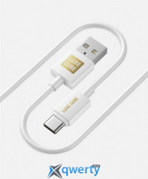 Luxe Cube USB-Type-C 3А 1m White (8889998698469)