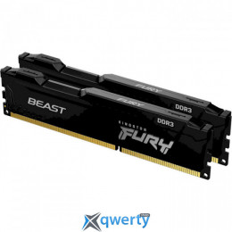 KINGSTON FURY Beast Black DDR3 1600MHz 16GB (2x8) (KF316C10BBK2/16)