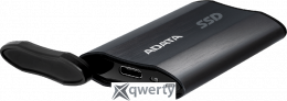 SSD USB-C 3.2 Gen 2 ADATA SE800 Ultra Fast 512GB Black (ASE800-512GU32G2-CBK)