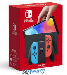 Nintendo Switch OLED Neon Red Neon Blue