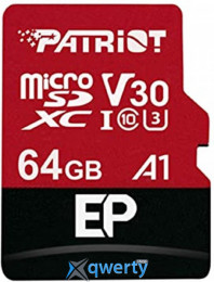 Patriot EP A1 R100/W80MB/s + SD-adapter (PEF64GEP31MCX)