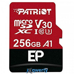 Patriot EP A1 R90/W80MB/s + SD-adapter (PEF256GEP31MCX)