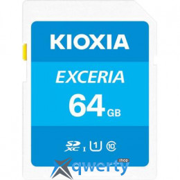 Kioxia 64GB SDHC class 10 UHS-1 Exceria (LNEX1L064GG4)