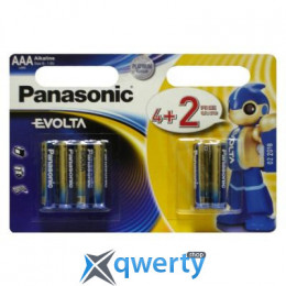 Panasonic AAA LR03 Evolta  6(4+2) (LR03EGE/6B2F)
