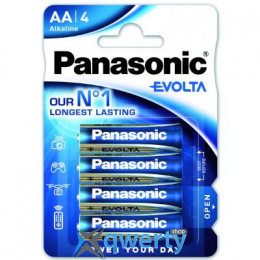 Panasonic LR06 Alkaline Power AA 2шт Alkaline (LR6REB/2BP)
