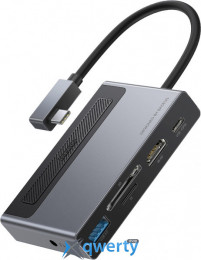 Baseus Magic Multifunctional USB-C→USB-A/HDMI/SD/microSD/3.5mm/USB-C-PD 100W (CAHUB-DA0G)
