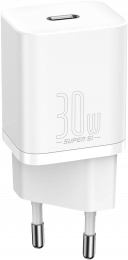 СЗУ USB-C Baseus Super Si 30W White (CCSUP-J02)