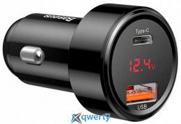 АЗУ Baseus Magic QC3.0 45W USB-A + USB-C Black (CCMLC20C-01)