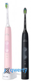 Philips HX6830/35 Sonicare ProtectiveClean 4500 Black+Pink