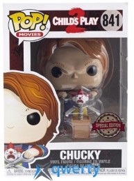 Funko POP! Vinyl: Horror: Chucky w/Buddy & Giant Scissors (Exc) (FUN2549151)