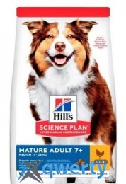 Hills (Хилс) Canine Medium Mature Adult 7+ с курицей 14 кг. (604378)