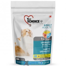 1st Choice Urinary Health (Фест Чойс уринари хелс) корм для котов склонных к МБК (мочекаменная болезнь), 0.34 кг. (ФЧКВУР340)