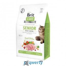 Brit Care Cat GF Senior Weight Control 7 кг для кошек с лишним весом (курица) (1111162375)