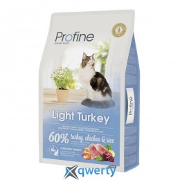 Profine Cat Light 10 кг для кошек с лишним весом (индейка и курица) (1111145723)