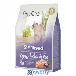 Profine Cat Sterilised 2 кг для стерилизованных кошек (курица) (1111145729)