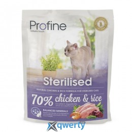Profine Cat Sterilised 300 г для стерилизованных кошек (курица) (1111145727)