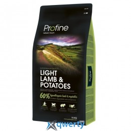 Profine Light Lamb 15 кг для собак с лишним весом (ягненок) (1111145704)