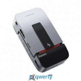 USB-хаб Baseus Armor Age Type-C Bracket Multifunctional HUB Adapter Space Grey (CAHUB-AJ0G)