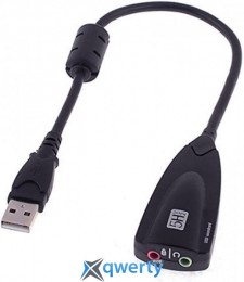 Voltronic USB-sound card (7.1) 3D sound Black (YT-SC-7.1/07386)