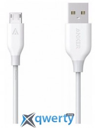 USB-A - Micro 5P V3 0.9m ANKER Powerline (A8132H21) White