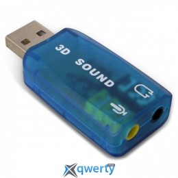 DYNAMODE USB-SOUNDCARD2.0 Blue