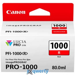 CANON PFI-1000 R RED (0554C001AA)