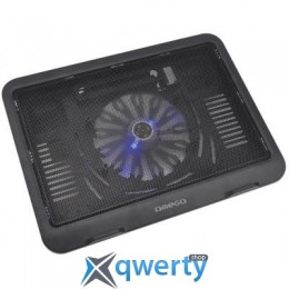 OMEGA Laptop Cooler pad WIND 14cm fan black (OMNCPWB)