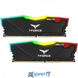 TEAM T-Force Delta RGB Black DDR4 2400MHz 16GB (2x16) (TF3D432G2400HC15BDC01)