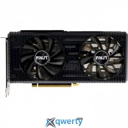 Palit PCI-Ex GeForce RTX 3060 Dual 12GB GDDR6 LHR (192bit) (1777/15000) (3 x DisplayPort, HDMI) (NE63060019K9-190AD)