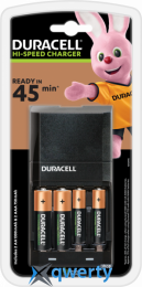Duracell CEF27 (AA/AAAx4) + аккумуляторы AAx2 1300mAh AAAx3 750mAh Ni-MH (5007500)