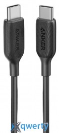 USB-C - USB-C 2.0 0.9m ANKER Powerline III (A8852H11) Black