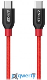 ANKER POWERLINE+ USB-C TO USB-C 2.0 - 0.9М V3 RED (A8187H91)