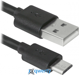 DEFENDER USB08-10BH USB(AM)-MICROBM BLACK 3M (87469)