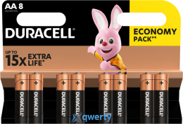 Duracell Simply AA 8шт (5016904/5006201/5014445/5015242)