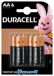 Duracell Simply AA 6шт (5007757/5014443)