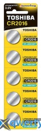 TOSHIBA CR2016 BP 1X5 (00152701)