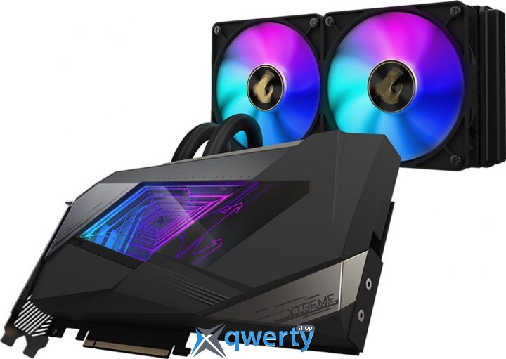 Gigabyte PCI-Ex GeForce RTX 3080 Aorus Xtreme Waterforce 10GB